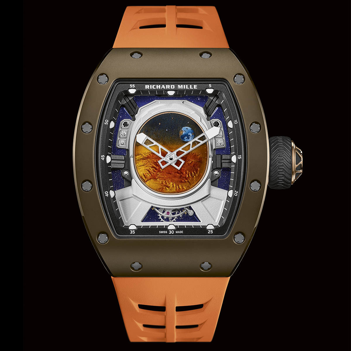 Richard Mille RM 52-05 Replica Watch Manual Winding Tourbillon Pharrell Williams